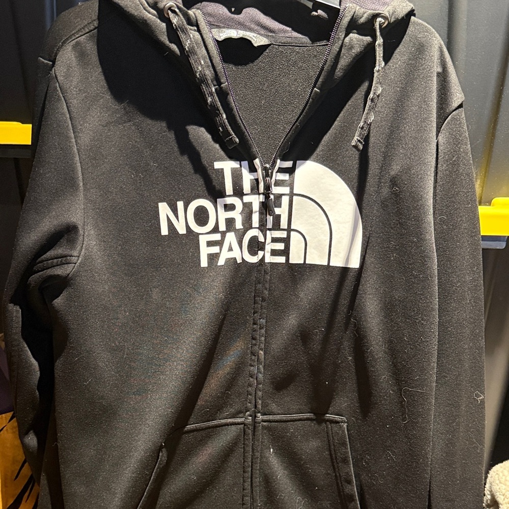 The North Face Black Full-Zip Hoodie